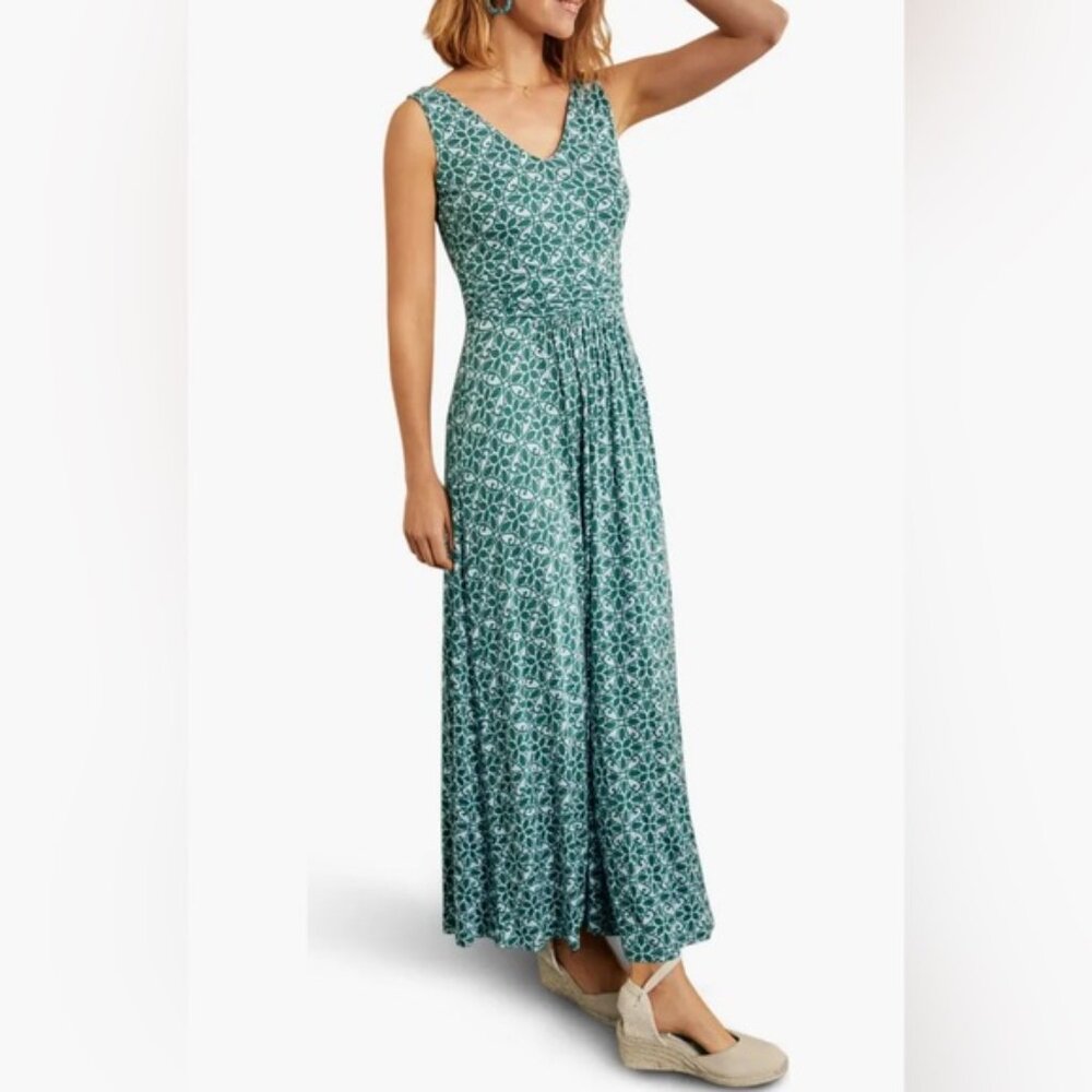 Boden Green Maxi Dress